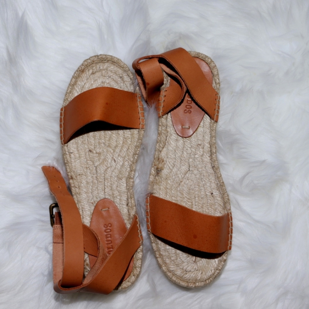 Soludo Cadiz Sandal | Nude| 8.5